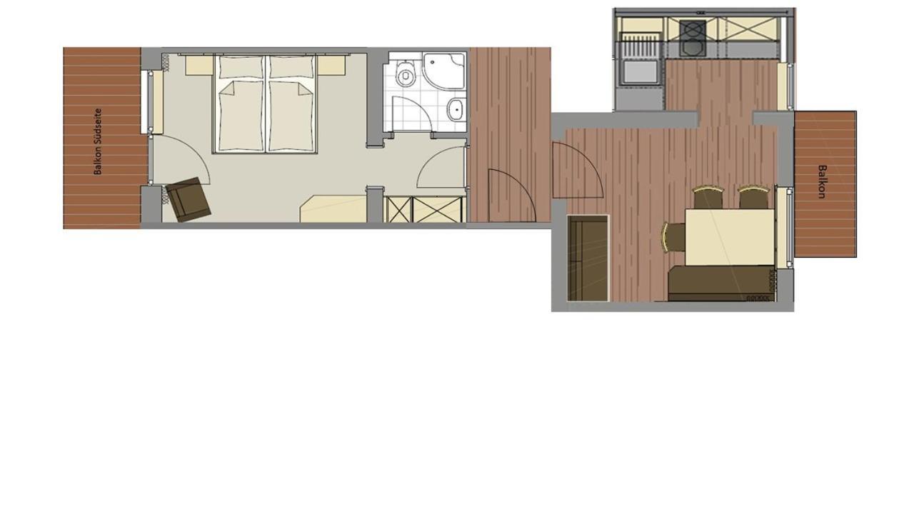 Apartament Haus Fridolin Sölden Zewnętrze zdjęcie